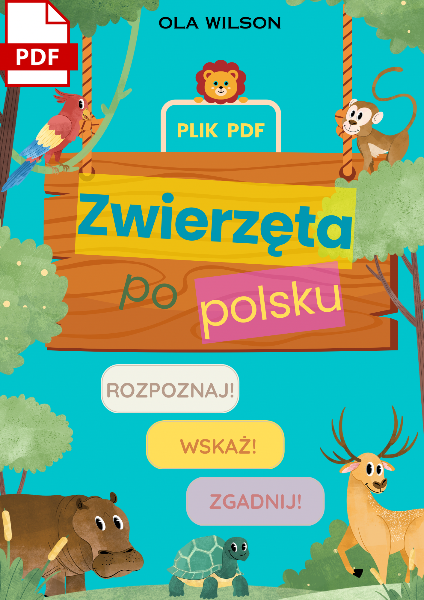 Zwierzęta po polsku (plik PDF)
