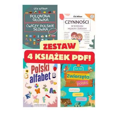 Zastaw 4 książek (plik PDF)